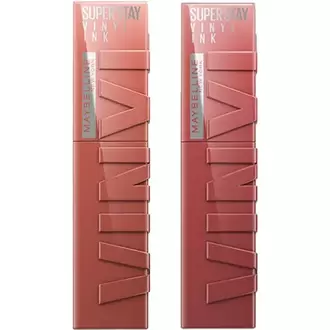 Pack Labial Duo Pack Labial Maybelline Super Stay Vinyl Ink