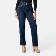 Pantalon Jean High Stch Zazih Recto