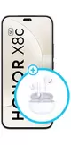 X8c 256GB 5G + Choice Earbuds X7 Lite