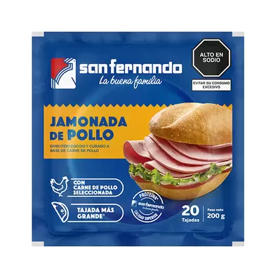 Jamonada de Pollo x 200 Gr. SF