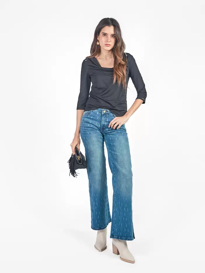 Pantalones Rectos Jp00596Smc