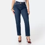 Pantalon Jean High Stch Emmha Recto