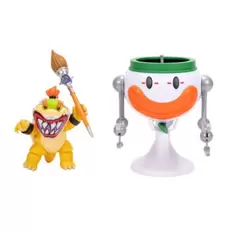 Super Mario Galaxy La Película - Set Bowser Jr. Figura 13 cm y Clown Car