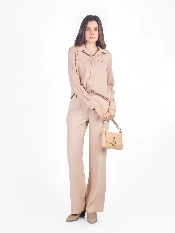 Pantalones Rectos Pt00745Tns
