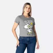 Polo Moda Jersey Kimberly-Snoopy M/Corta