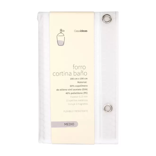 Forro Cortina Baño Peva Texturado U