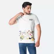 Polo Moda Jersey Cartoon-Looney M/Corta