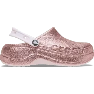 Zuecos Mujer Baya Platform Glitter Clog