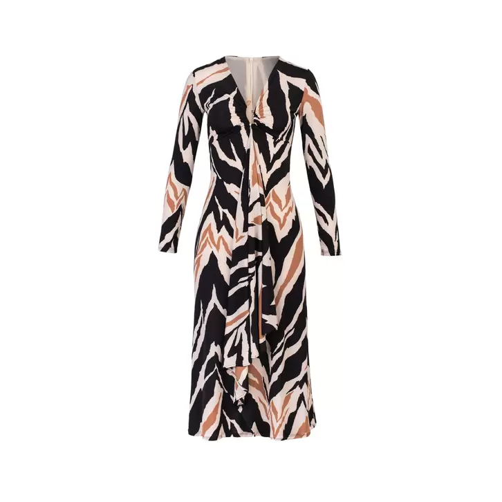 Vestido Zaira Crema/Negro