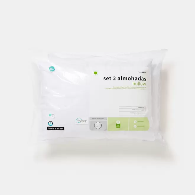 Set 2 Almohadas Hollow 50 X 70 cm