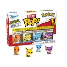 Funko Bitty Pop: Pokemon - Charmander / Jolteon / Lapras / Rattata