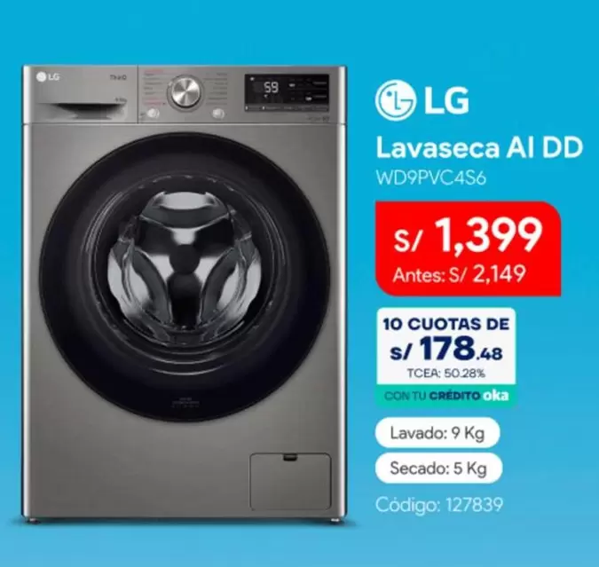 Lg - Lavaseca AI DD WD9PVC4S6