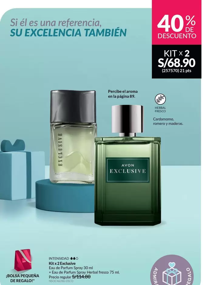 Avon - KIT x2 Exclusive