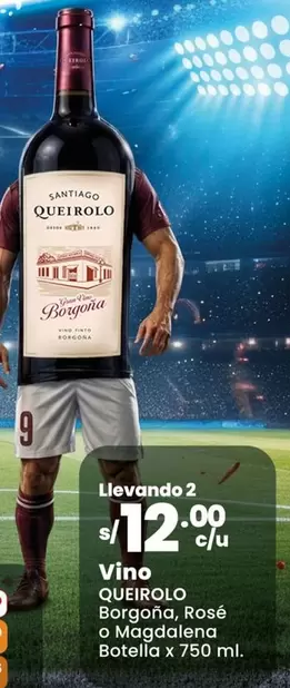 Queirolo - Vino Borgona, Rosé o Magdalena
