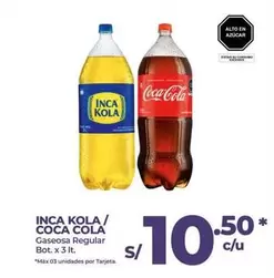 Coca-Cola - Gaseosa Regular