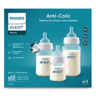 Set Anticolic Triple Pack Transparente