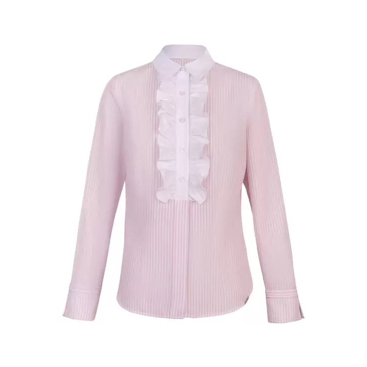 Blusa Camisera Lucina Rojo/Blanco
