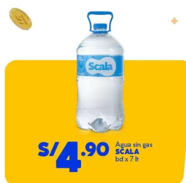 Agua sin gas