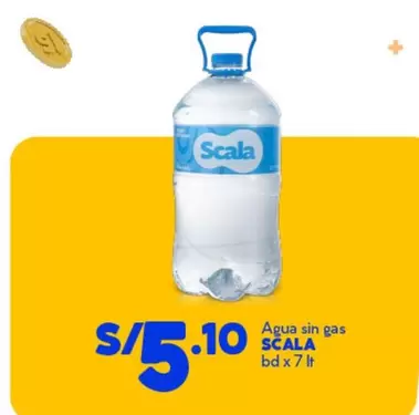 Agua sin gas