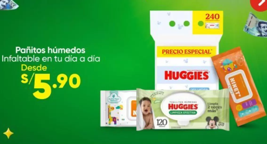 Huggies - Pañitos húmedos