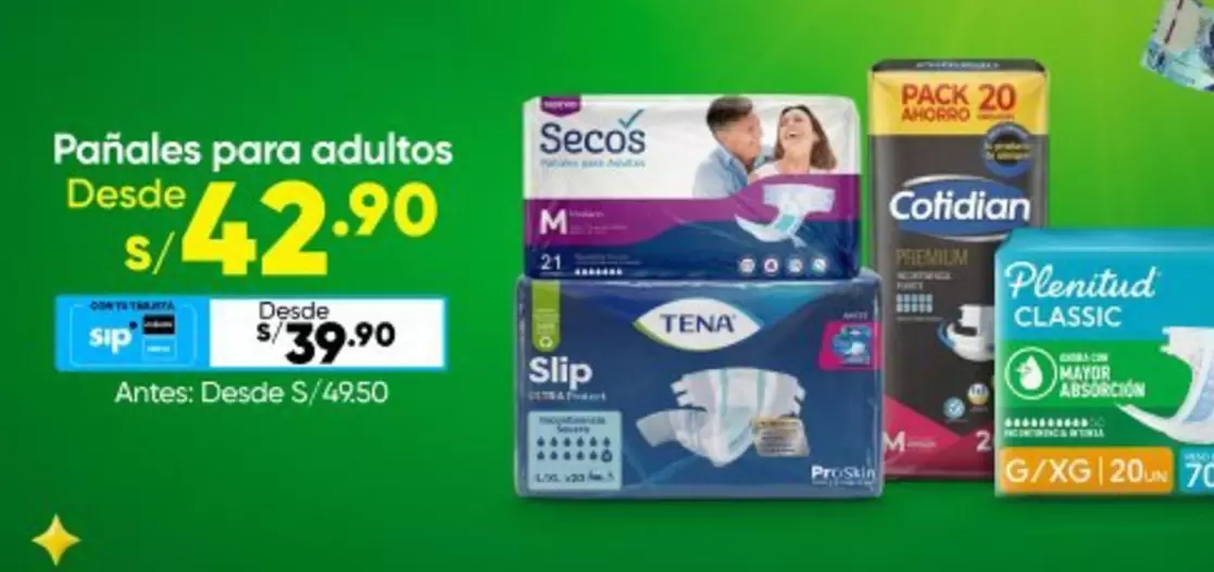Secos - Pañales para adultos