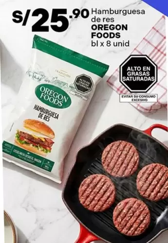 Hamburguesa de res