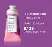 PTS - Hidratante para manos