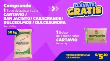 Cartavio - Saco de azúcar rubia