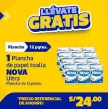 Nova - Plancha de papel toalla
