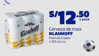 Cerveza de maíz Klauhoff
