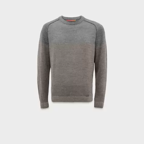 Suéter Clark De Baby Alpaca Color Gris