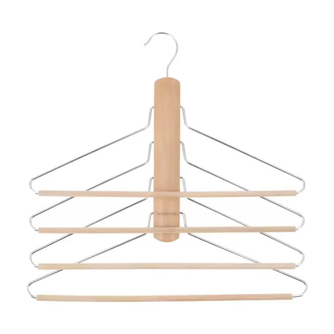 CASA-ORGANIZADORES COLGADOR PANTALON MADERA 3215429000013