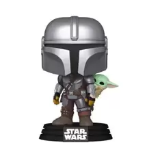Funko Pop Star Wars: The Mandalorian & Grogu - Mandalorian with Grogu
