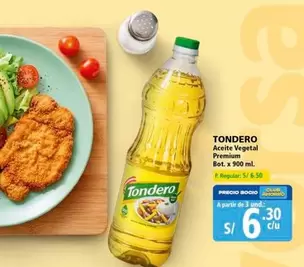 Tondero - Aceite Vegetal Premium