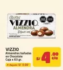 Vizzio - Almendras bañadas en Chocolate