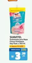 Suavitel - Suavizante para Ropa Fresca Primavera Doy Pack