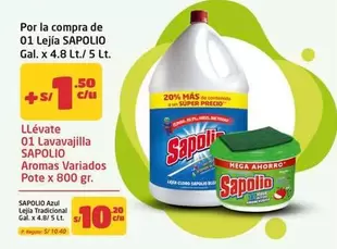 Sapolio - Lejía SAPOLIO