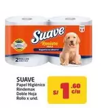 Suave - Papel Higi00enico Rindemax Doble Hoja