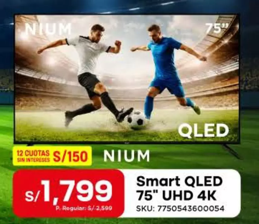 Smart - QLED 75" UHD 4K