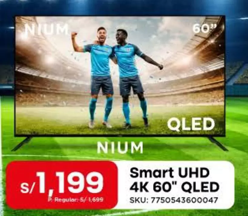 Smart - UHD 4K 60" QLED