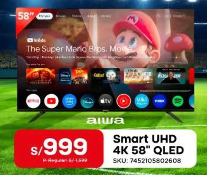 Smart - UHD 4K 58" QLED