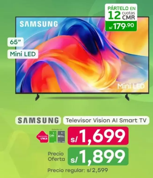 Samsung - Televisor Vision AI Smart TV