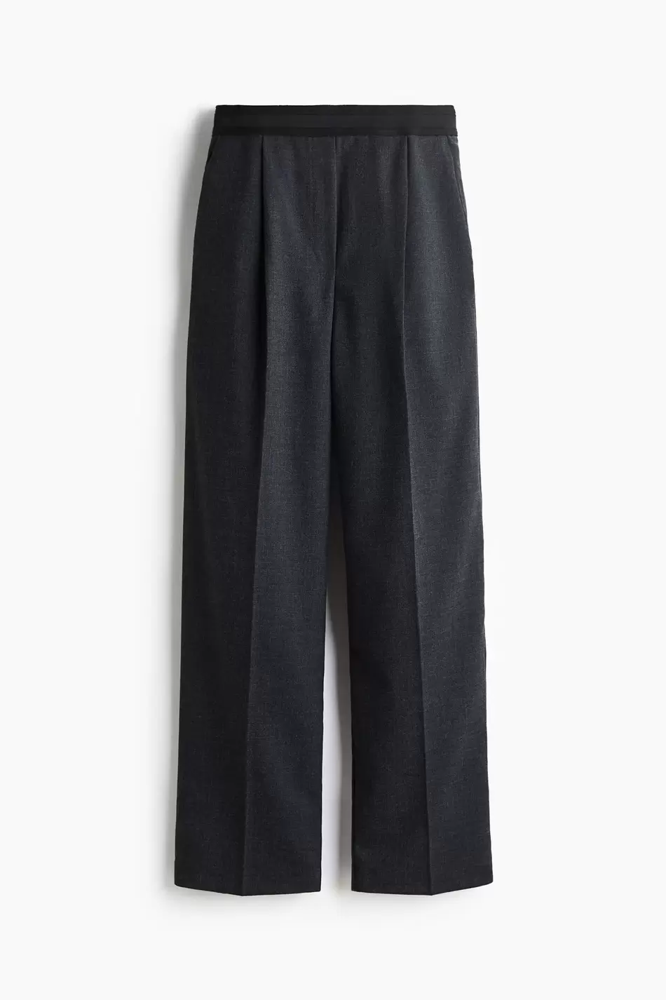 Pantalón con pliegue