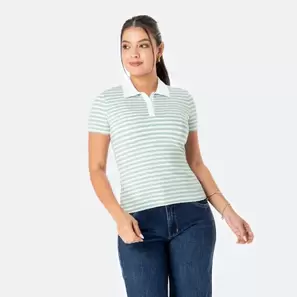Polo Moda Jersey Full Lycra Ybeth-S M/Corta