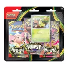 Pokémon TCG Equilibrio Perfecto - 3 Pack Blister (Español)