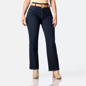 Pantalon Jean High Stch Elvania Recto