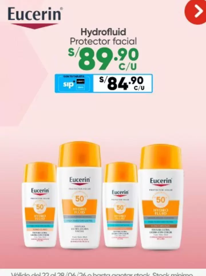 Eucerin - Hydrofluid Protector facial