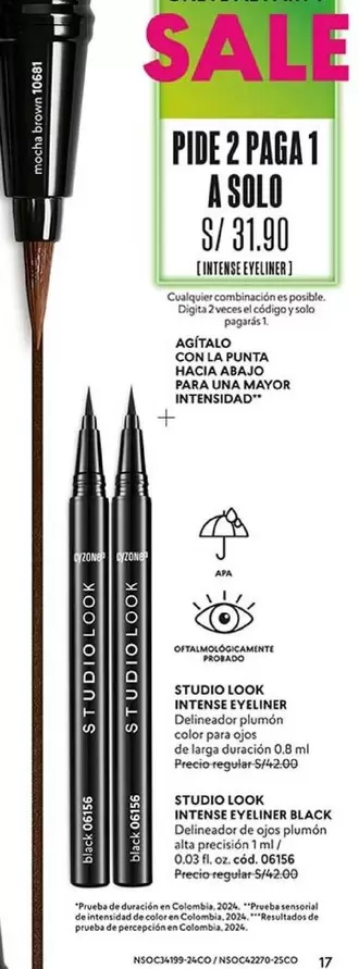 Solo - STUDIO LOOK INTENSE EYELINER