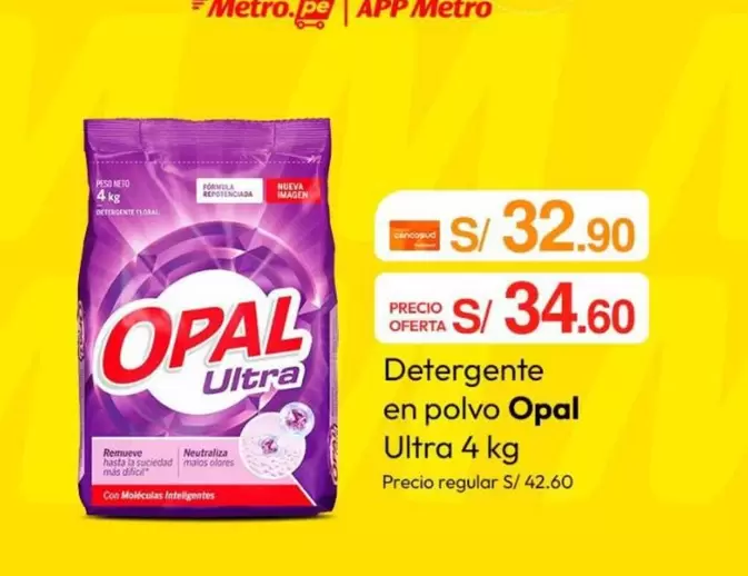 Opal - Detergente en polvo Ultra