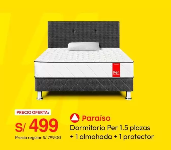 Dormitorio Per 1.5 plazas